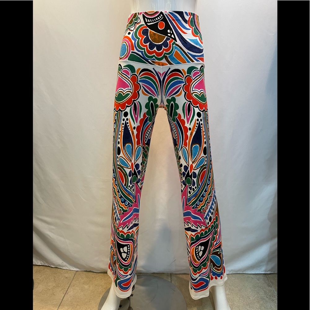 EVA VARRO HIGH WAIST SIDE SLIT SINGLE LAYERED PANTS - ROYCE .